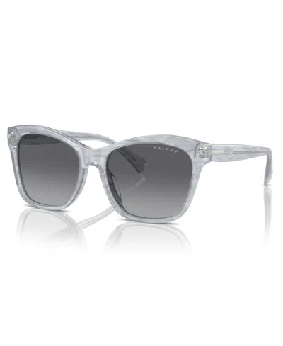 Ralph Lauren Women's Polarized Sunglasses, Ra5310u In Striped Gray