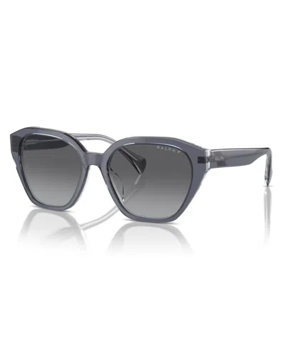 Ralph Lauren Women's Polarized Sunglasses, Ra5315u In Transparent Gray