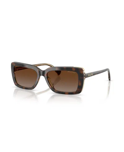 Ralph Lauren Women's Polarized Sunglasses, Ra5342u In Brown