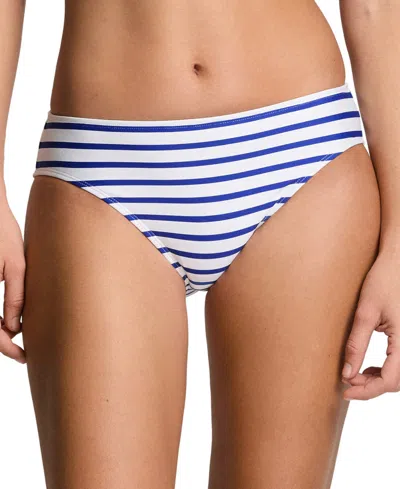 Ralph Lauren Women's Print Hipster Swim Bottoms In Blue