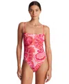 Ralph Lauren Women's Printed One-piece Swimsuit