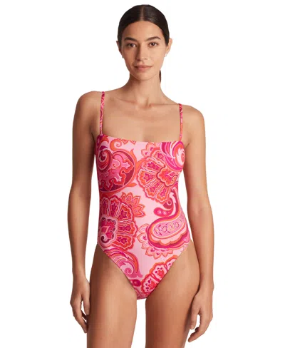 Ralph Lauren Women's Printed One-piece Swimsuit