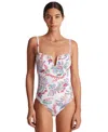 Ralph Lauren Women's Printed One-piece Swimsuit