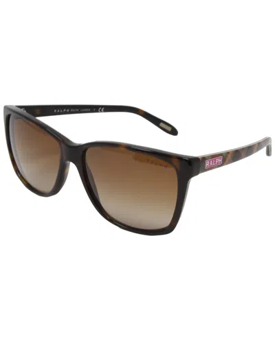 Ralph Lauren Women's Ra5141 57mm Sunglasses In Brown