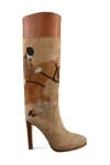 Polo Ralph Lauren Renise Boots In Cream