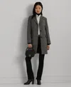 Ralph Lauren Women's Single-breasted Walker Coat In Gray
