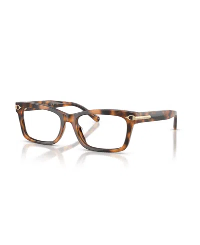 Ralph Lauren Women's Square Eyeglasses, Rl6255u In Brown
