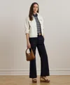 Ralph Lauren Women's Stretch Cotton Chino Flare Pants