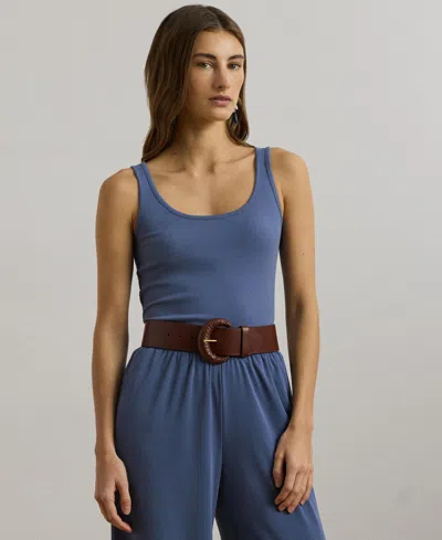 Ralph Lauren Women's Stretch Cotton Tank Top