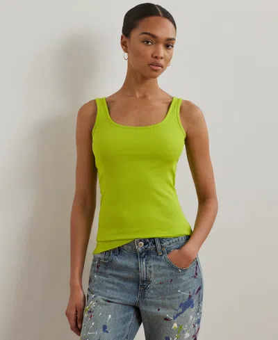 Ralph Lauren Women's Stretch Cotton Tank Top
