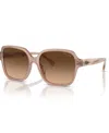 Ralph Lauren Sunglasses In Shiny Opal Rose Beige