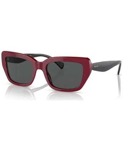 Ralph Lauren Women's Sunglasses, Ra529253-x In Shiny Opal Red