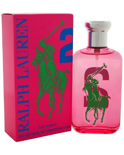 Ralph Lauren Women's The Big Pony Collection # 2 3.4oz Eau De Toilette Spray In Pink