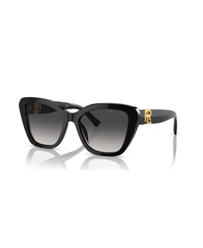Polo Ralph Lauren Women's The Isabel Sunglasses, Gradient Rl8216u In Black