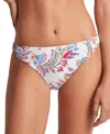 Ralph Lauren Womens Printed Twist Front Underwire Bikini Top Twist Side Hipster Bikini Bottoms