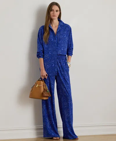 Ralph Lauren Women's Wide-leg Pants In Blue