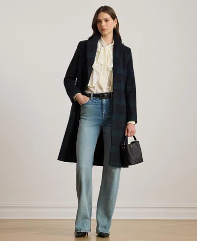 Ralph Lauren Women's Wool-blend Walker Coat In Black