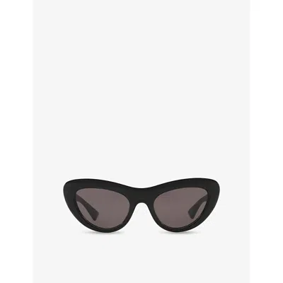 Ralph Lauren Womens Black Bv1282s Cat Eye-frame Acetate Sunglasses