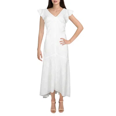 Ralph Lauren Womens Cotton Long Maxi Dress In White