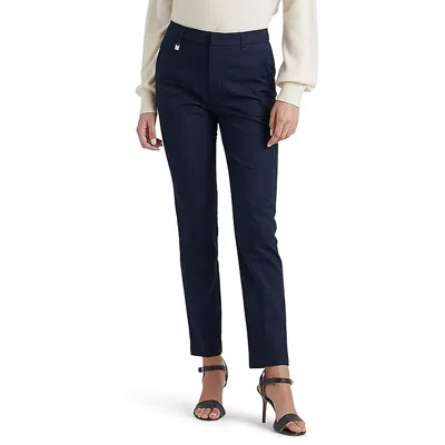 Ralph Lauren Womens Pockets High Rise Ankle Pants
