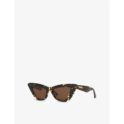 Ralph Lauren Womens Brown Bv1101s Cat-eye Tortoiseshell Acetate Sunglasses