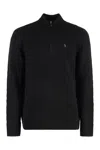 Ralph Lauren Wool And Cashmere Sweater In Black