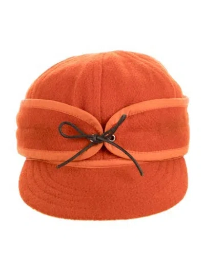 Pre-owned Ralph Lauren Wool Baseball Cap In Orange