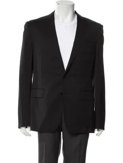 Pre-owned Ralph Lauren Wool Blazer In Black