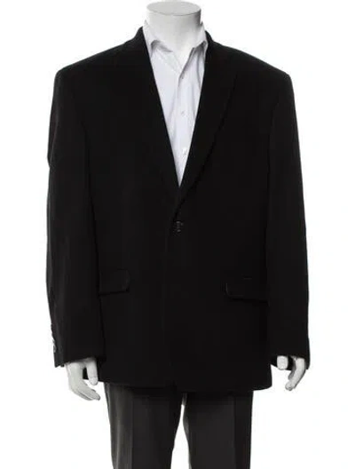 Pre-owned Ralph Lauren Wool Blazer In Black