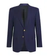 Ralph Lauren Wool Blazer In Blue