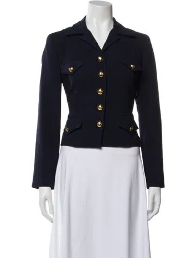 Pre-owned Ralph Lauren Wool Blazer In Blue