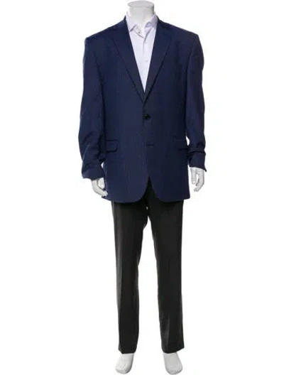 Pre-owned Ralph Lauren Wool Blazer In Blue