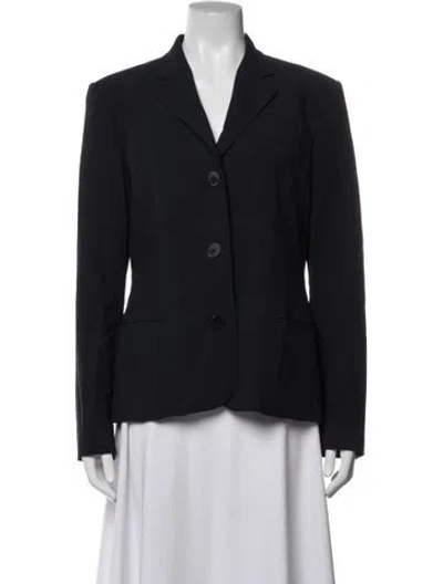 Pre-owned Ralph Lauren Wool Blazer In Blue
