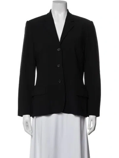 Pre-owned Ralph Lauren Wool Blazer In Blue