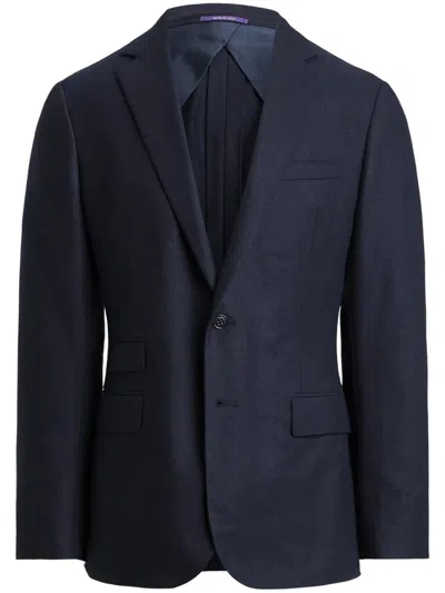 Ralph Lauren Wool Blazer In Blue