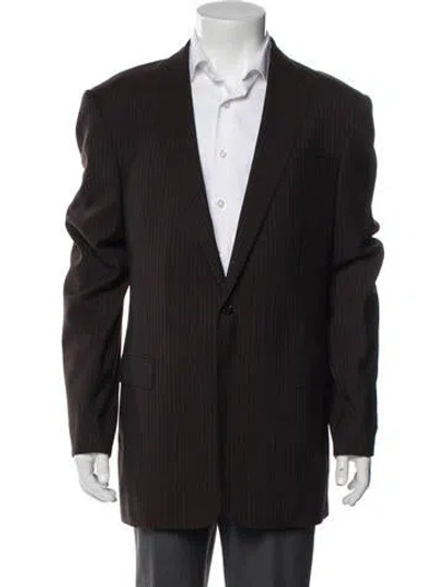 Pre-owned Ralph Lauren Wool Blazer In Brown