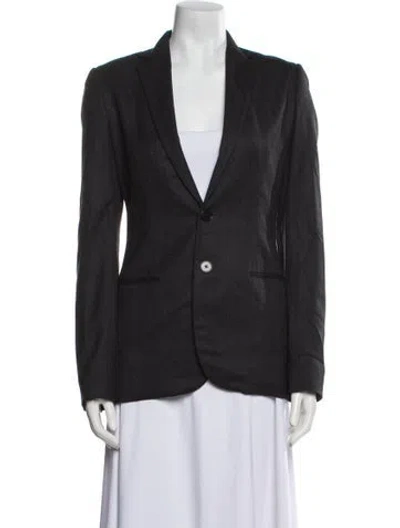 Pre-owned Ralph Lauren Wool Blazer In Gray