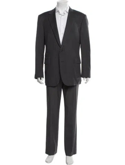 Pre-owned Ralph Lauren Wool Blazer In Gray