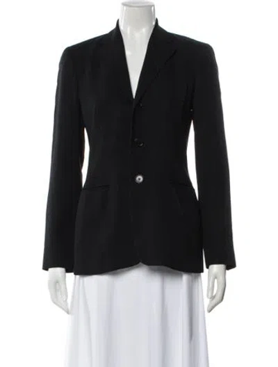 Pre-owned Ralph Lauren Wool Blazer In Gray