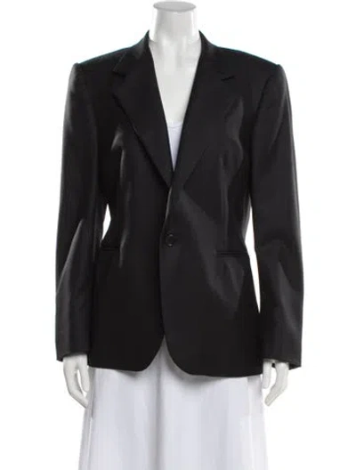 Pre-owned Ralph Lauren Wool Blazer In Gray