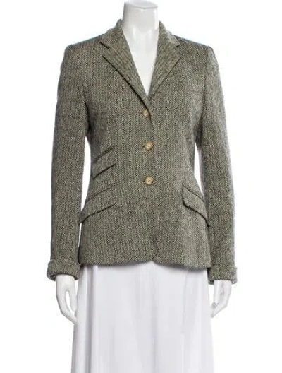Pre-owned Ralph Lauren Wool Blazer In Gray