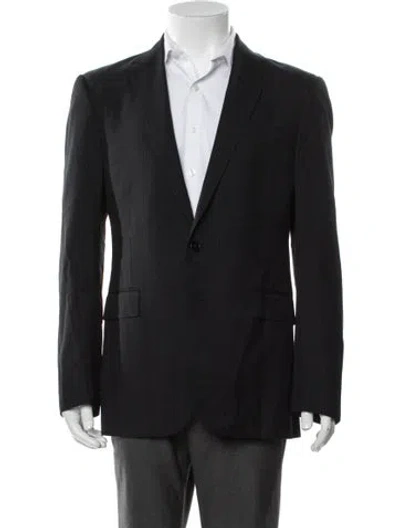 Pre-owned Ralph Lauren Wool Blazer In Gray