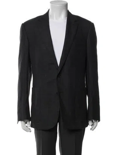 Pre-owned Ralph Lauren Wool Blazer In Gray