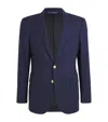 Ralph Lauren Wool Blazer In Navy
