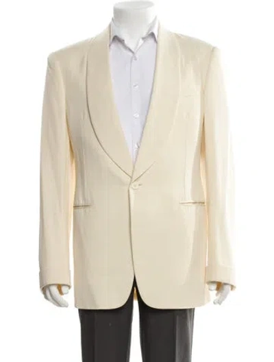 Pre-owned Ralph Lauren Wool Blazer In Neutral