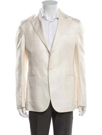 Pre-owned Ralph Lauren Wool Blazer In Neutral