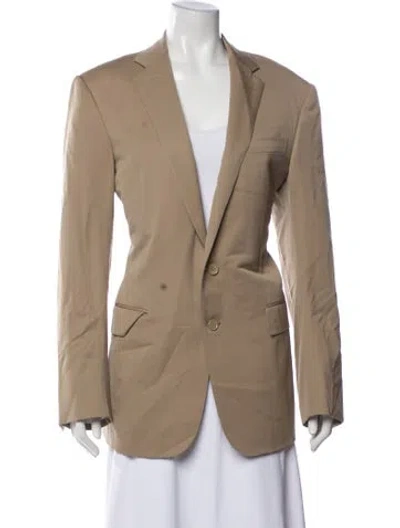 Pre-owned Ralph Lauren Wool Blazer In Neutral