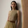 Ralph Lauren Wool-blend Sleeveless Sweater
