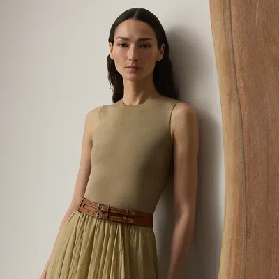 Ralph Lauren Wool-blend Sleeveless Sweater