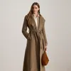 Ralph Lauren Wool-blend Wrap Maxicoat In Brown